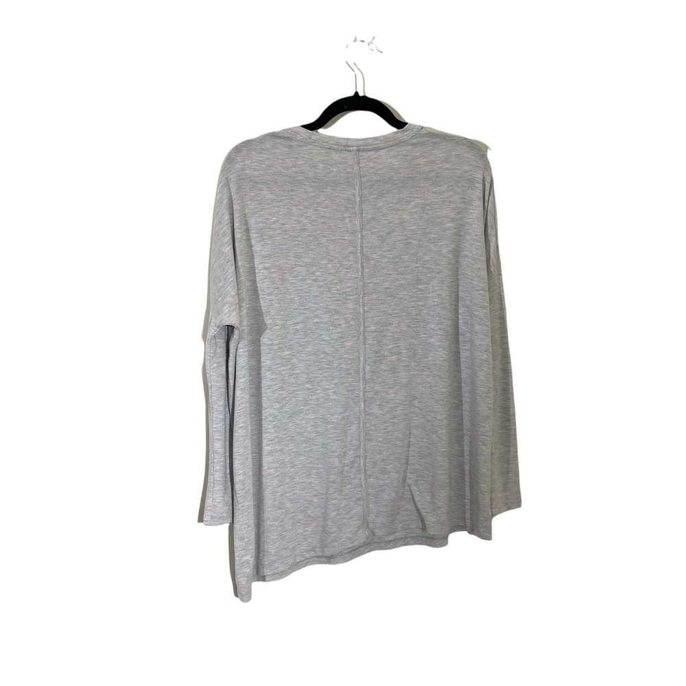 Athleta Light Gray Cloudlight Relaxed Asymmetric … - image 3